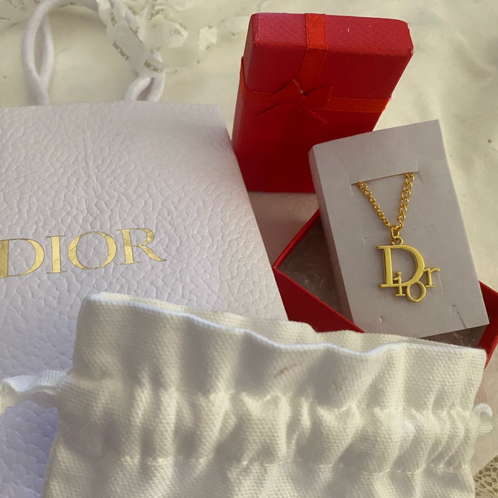 BEAUTE Dior Gold Tone Necklace-All Included or Necklace can be sold separately.